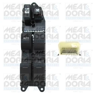 Кнопка піднімання вікна передн лів TOYOTA RAV 4 II 1.8/2.0/2.0D 05.00-11.05 MEAT&DORIA 26512