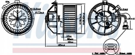 Автозапчастина NISSENS 87704