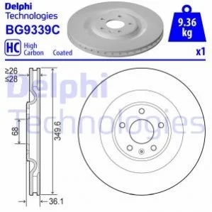 Автозапчастина Delphi BG9339C