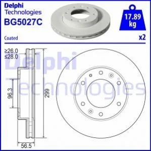 Автозапчастина Delphi BG5027C
