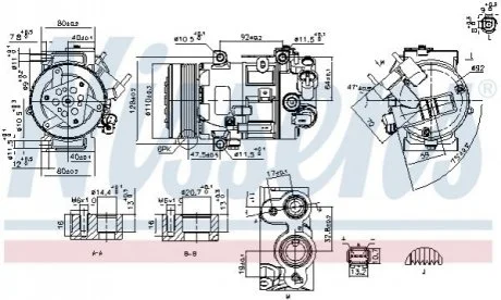 Автозапчастина NISSENS 890420