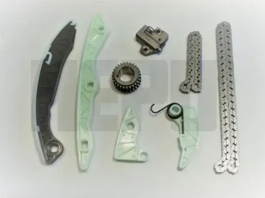 Комплект ГРМ (ланцюг + шестерня) HYUNDAI GENESIS, IX35, SONATA V KIA CARENS III, MAGENTIS II, OPTIMA, SPORTAGE III 2.0 09.06-12.15 HEPU 21-0566 (фото 1)