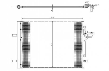 Автозапчастина NRF 350375