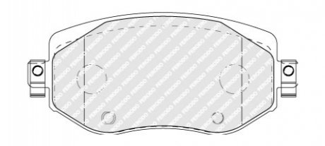 Автозапчастина FERODO FDB5104