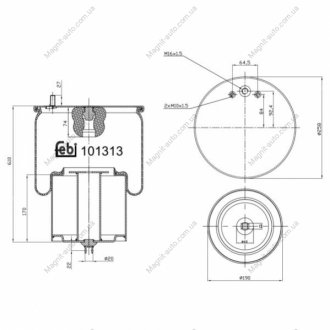 Автозапчастина FEBI BILSTEIN 101313