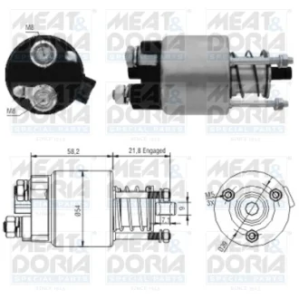 Автозапчастина MEAT&DORIA 46102