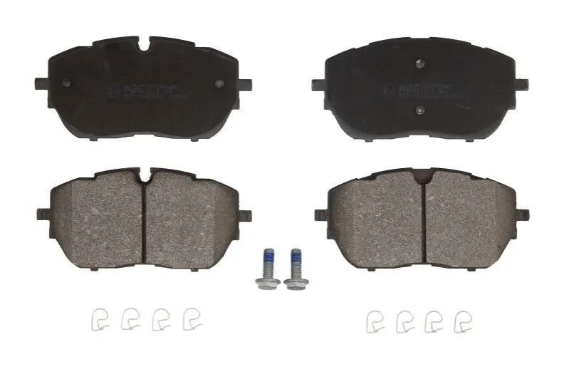 Комплект гальмівних колодок переднього., DS DS 4 II, DS 7, DS 9 CITROEN C5 AIRCROSS, C5 X OPEL ASTRA L, GRANDLAND / GRANDLAND X PEUGEOT 3008 II, 308, 308 II, 308 III, 408 II 1.2-Electric 09.13- ABE C1P055ABE (фото 1)