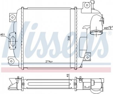 Автозапчастина NISSENS 961424