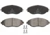 Комплект гальмівних колодок передн, AUDI Q3 CUPRA FORMENTOR VW ARTEON, ARTEON SHOOTING BRAKE, GOLF ALLTRACK VIII, GOLF VIII, PASSAT ALLTRACK B8, PASSAT B6, PASSAT B7, PASSAT B8 1.0-3.6 06.08- ABE C1W077ABE (фото 1)