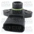 Датчик тиску у впускному колекторі (3 pin) SSANGYONG ACTYON I, ACTYON SPORTS I, KYRON, REXTON / REXTON II, RODIUS I 2.0D/2.7D 08.04- MEAT&DORIA 82573 (фото 1)
