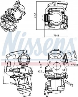 Автозапчастина NISSENS 98150