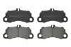Колодки гальмівні дискові (комплект 4 шт) BREMBO P 65 043 (фото 2)