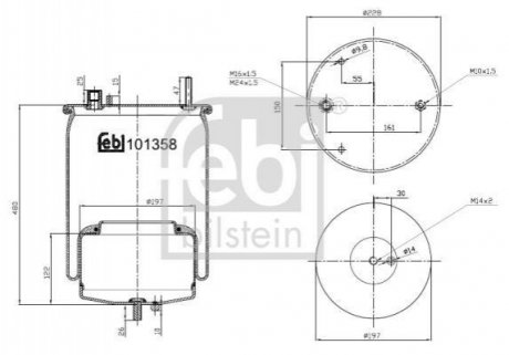Автозапчастина FEBI BILSTEIN 101358