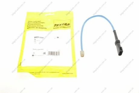 Датчик зносу гальмівних колодок задн FORD TRANSIT V363 2.0D/2.2D 08.13- TEXTAR 98051500