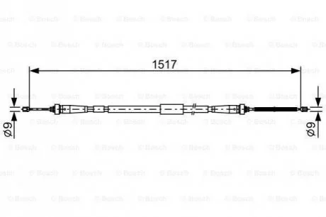 Автозапчастина BOSCH 1 987 482 639