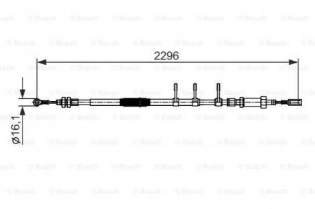 Автозапчастина BOSCH 1 987 482 595 (фото 1)