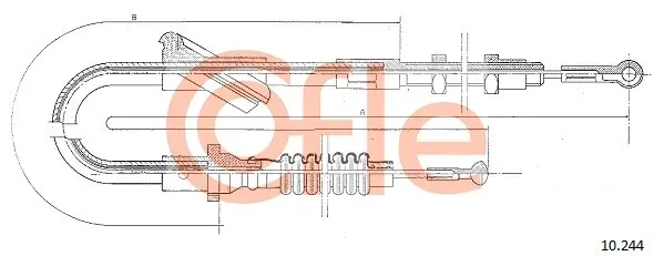 Автозапчастина COFLE 92.10.244 (фото 1)