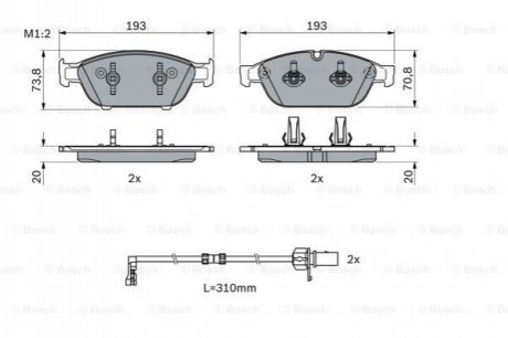 Автозапчастина BOSCH 0 986 494 986