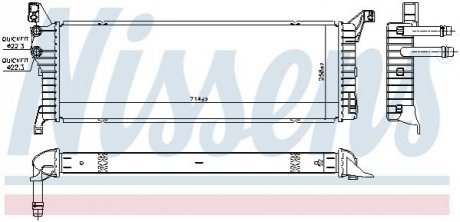 Автозапчастина NISSENS 606087