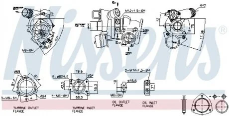 Компрессор, наддув PEUGEOT 207 (2006) 1.6 THP NISSENS 93282