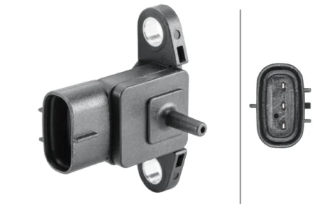 Датчик тиску у впускному колекторі (3 pin) DAIHATSU CHARADE VIII, COPEN, MATERIA, SIRION, TERIOS LEXUS ES, NX SUBARU LEGACY VI, OUTBACK, TREZIA, TRIBECA TOYOTA AURIS, AVENSIS, C-HR 0.7-3.6 09.03- HELLA 6PP 358 152-371
