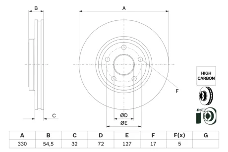 Автозапчастина BOSCH 0 986 479 G78