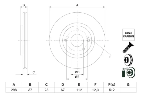 Автозапчастина BOSCH 0 986 479 H05
