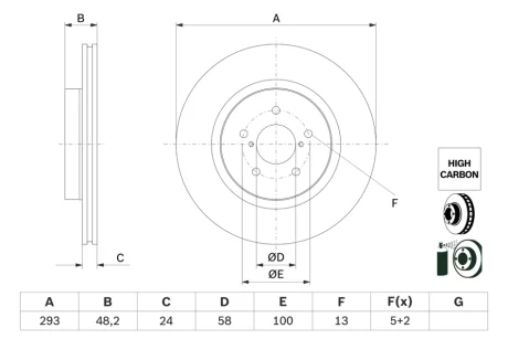 Автозапчастина BOSCH 0 986 479 H28