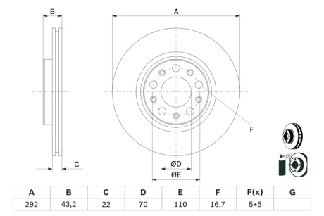 Автозапчастина BOSCH 0 986 479 D99