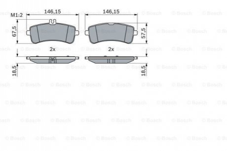 Автозапчастина BOSCH 0 986 494 764 (фото 1)