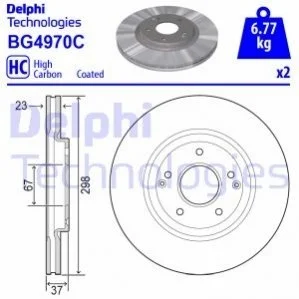 Автозапчастина Delphi BG4970C