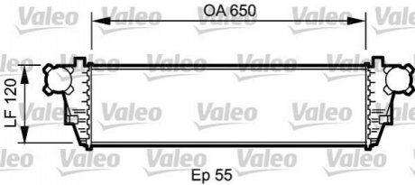 Интеркулер Valeo 817760