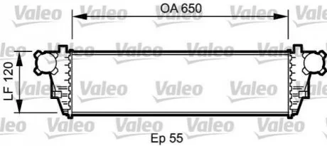 Интеркулер Valeo 817760