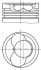 Поршень MAHLE / KNECHT 030 65 00