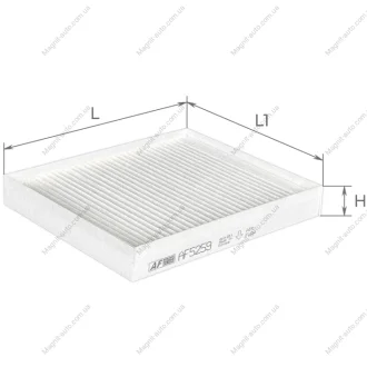 Фільтр салону KIA OPTIMA IV 15- (вир-во ALPHA FILTER) Alpha AF5259