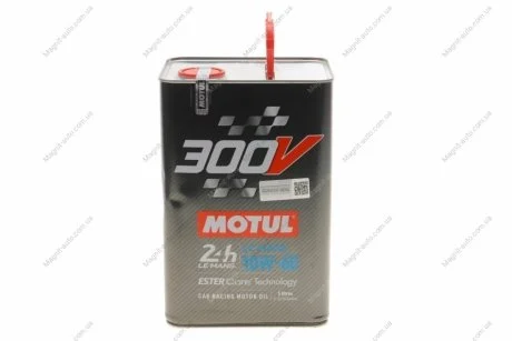 Олива 300V LE MANS 10W60 5L Motul 827051