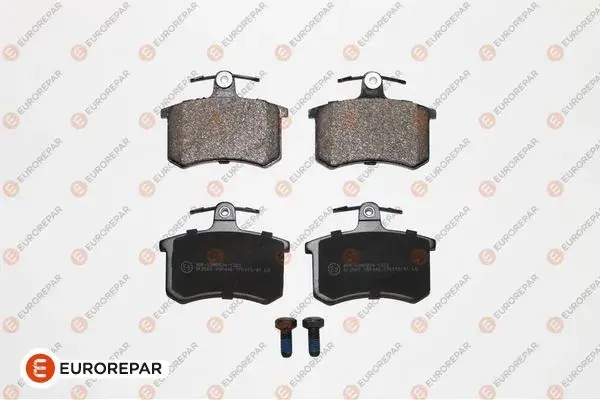 EUROREPAR VW гальмівні колодки задн.Audi 80/A4/100/A6/A8 Eurorepar 1617248280 (фото 1)