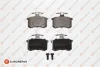 EUROREPAR VW гальмівні колодки задн.Audi 80/A4/100/A6/A8 Eurorepar 1617248280 (фото 1)