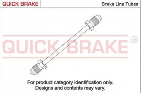 Гальмівний шланг QUICK BRAKE CU0480AA