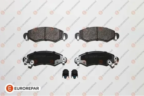 EUROREPAR SUZUKI Гальмівні колодки пер. Ignis 03-, Wagon R+ 00-, OPEL Agila 00- Eurorepar 1617262680