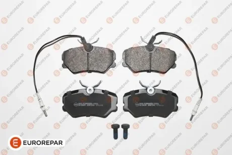 EUROREPAR PEUGEOT колодки гальмівні передні 405 19mm 87- тип GIRLING Eurorepar 1617249880