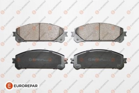 TOYOTA колодки гальмівні дискові Lexus Eurorepar 1639382180