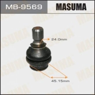 Опора шаровая заднего нижнего рычага Nissan Pathfinder (05-14) Masuma MB9569 (фото 1)