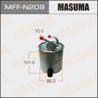 Фильтр топливный Nissan Navara (06-13), Pathfinder (06-) Masuma MFFN209 (фото 1)