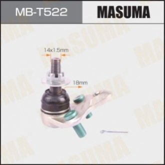 Опора шаровая передняя нижняя PRIUSCT200H / ZVW30LZWA10 Masuma MBT522 (фото 1)
