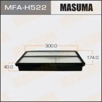 Фильтр воздушный A8520 HONDA/ PILOT 2009- Masuma MFAH522