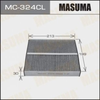 Фильтр салона AC-201 угольный Masuma MC324CL