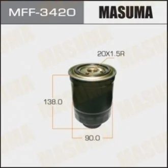 Фільтр паливний FC-409 (MFF-3420) MASUMA Masuma MFF3420