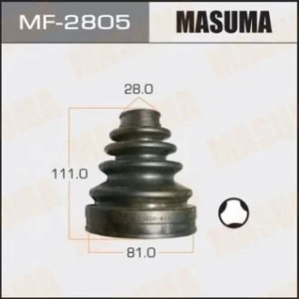 Пыльник ШРУСа внутреннего Toyota FJ Cruiser (06-09), Land Cruiser Prado (02-09) MASUMA Masuma MF2805