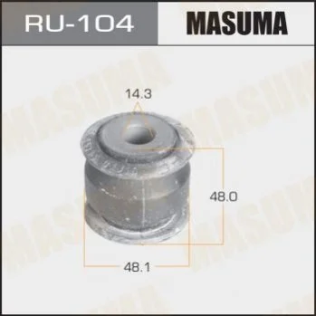 Сайлентблок задньої поперечної тяги Nissan Patrol (-10) (RU-104) MASUMA Masuma RU104 (фото 1)